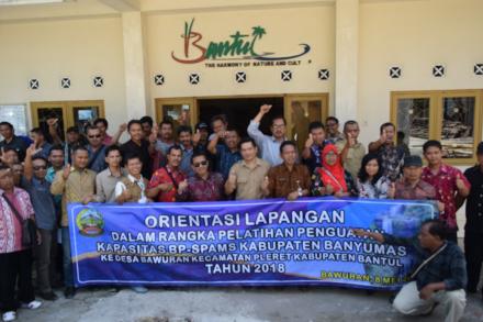Orientasi Lapangan BP-SPAMS Kabupaten Banyumas Ke Desa Bawuran